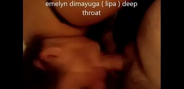  Emelyn dimayuga Lipa batangas deep throats white cock
